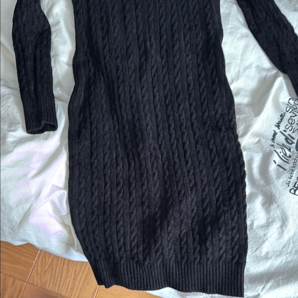 Balenciaga Black Off-the-Shoulder Dolman Sleeve Dress size xs - Picture 12 of 15
